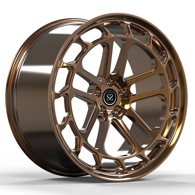 Bolt Pattern 5x128 Custom Bronze Polished 1 Piece Forged Wheels 20 e 21 polegadas para Aston Martin DB11 AM5