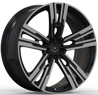 8.5Jx19 ET48 e 9.5Jx19 ET48 Brilhante Preto Lustrado Face 1 peça roda forjada Para BMW M4