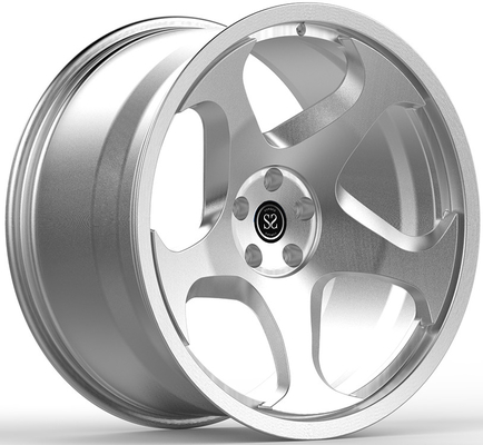 2021 BMW série 7 2 peças de rodas forjadas limpas escovadas 22x9.0 e 22x10