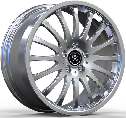 18x8.5 Gloss Silver 1 peça rodas forjadas para Mercedes Benz S500 1998
