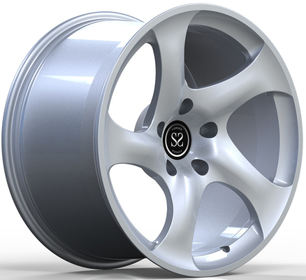 Rodas forjadas de prata brilhante de 20x9 e 20x10 para Porsche Macan S 2017-2022