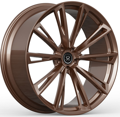 24x10.5 ET+32/24x12ET+45 PCD 5x112/CB 66.6 Gloss Bronze Forged Wheels Para BMW X7