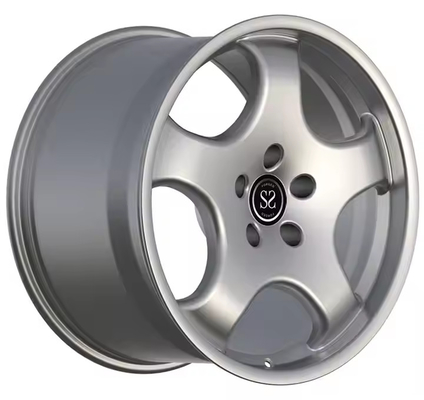 Rodas para Porsche 991 Prata Brilhante Forjada 1 PC