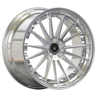 5-130 Bolt Pattern Custom 2PC rodas forjadas 22x10 / 22x11.5 Para Porsche Cayenne