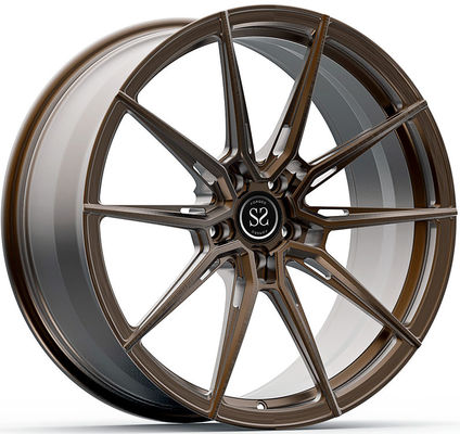 22x10ET35/22x11.5ET35 Polished Matt Bronze Forged Wheels Para Mercedes Gle 53 AMG cupê 2023 AMG