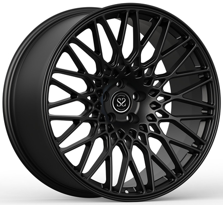 21x10ET15/21x11ET20/5x112/66.6 Rodas Forjadas Satinadas Negras Para Bmw M5 F90