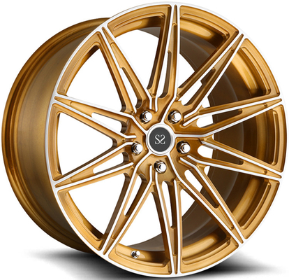 21x8.5ET30/21x9.5ET43 5x112/66.6 Satin Bronze Machined Face Rims para BMW X3 G01