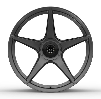 Jantes forjadas personalizadas em Gun Metal Satinado 21x9.5ET+32/22x12ET+27 para Ferrari SF90