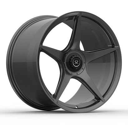 Jantes Forjadas com Bloqueio Central Preto Satin 20x10 e 20x11.5 para Ferrari 812 2020