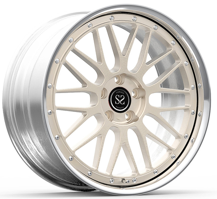 Rodas Forjadas Personalizadas de 2 Peças 17-24 Polegadas Ajuste Universal Certificado VIA