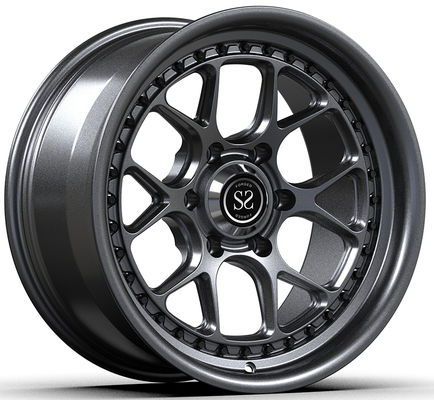 6x139.7 20x8.0 Custom Forged 1-PC Rims Satin Grey