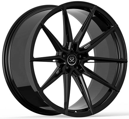 21x9.5 e 21x11 Piano Preto Custom 1-PC rodas forjadas com padrão de parafusos 5x130 para Porsche