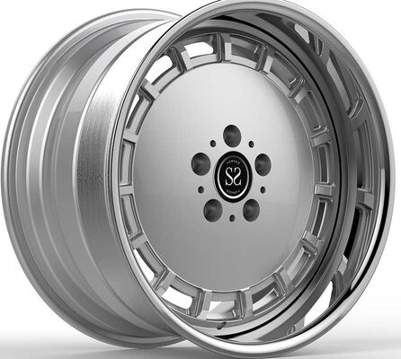 19x8.5ET38/19x9.5ET56/5x112/66.6 3-PC Polido+Rims de Bronze Para 2019 Mercedes-Benz Classe C AMG C 63 S Br205