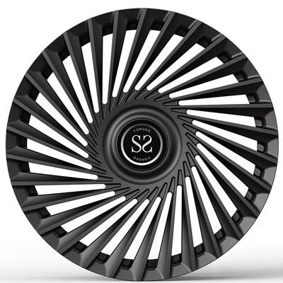 22x10.5J Aro Flutuante com Tampa Preto Fosco Forjado 1 Peça para Classe G 6.3 amg 2020