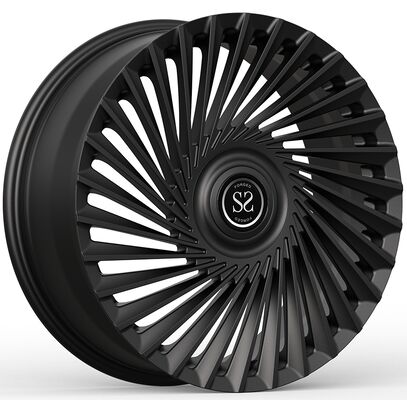 22x10.5J Aro Flutuante com Tampa Preto Fosco Forjado 1 Peça para Classe G 6.3 amg 2020
