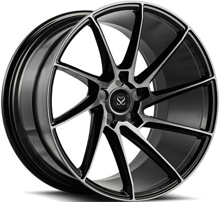 18x8.0 Satin preto polido Custom 1-PC rodas forjadas para Audi A1