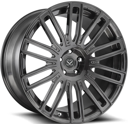 O metal de arma 19inch personalizou 1-Piece 20 que 21 22 24 rodas forjadas feitas de 6061-T6 forjaram a liga de alumínio para Bentley