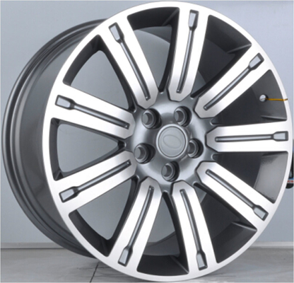 Ligue bordas para bordas forjadas 1-PC feitas à máquina da roda da liga do metal de arma de Range Rover V6/20inch