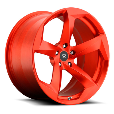 2-PC vermelho personalizado forjou bordas da liga para BWM X5/borda 22