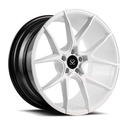 21 polegadas 1 de prata Hyper - bordas forjadas PC da liga do carro para Porsche 911 5x130 Monoblock