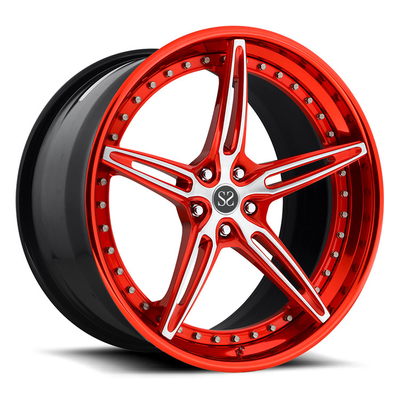 Rimes forjadas personalizadas de 3 PC 19x9.0 e 19x12 Para Mustang 350 chasee 20
