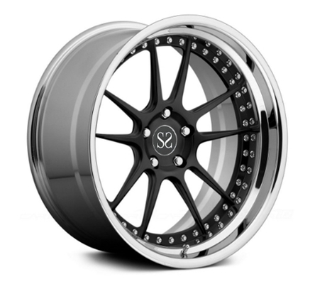 O TUV 20inch padrão 2-PC forjou bordas da liga para MERCEDES-BENZ Bolt Pattern 5x112