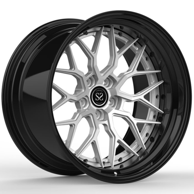 O bordo profundo desconcertou 20 x 9 e 20 rodas forjadas feitas sob encomenda da liga de X12 2-Piece para as bordas 5x1 de Audi R8 5x112