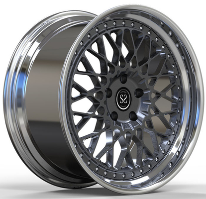 2 peças de rodas forjadas personalizadas para Lamborghini, Ferrari, Toyota, Nissan, Audi, Porsche, Mclare