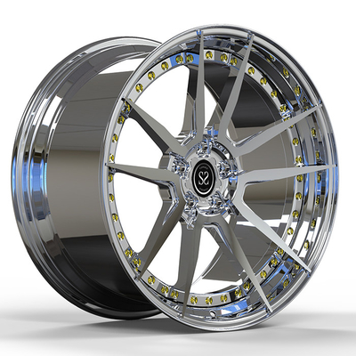20 x 13 2pc desconcertados forjaram bordas das rodas para Porsche 991