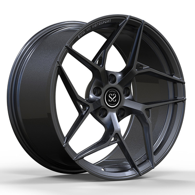 Rodas forjadas desconcertadas 21 polegadas de 1 PC preto liga do cetim para Bmw M2 5x120