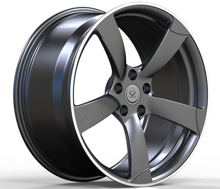 O tamanho desconcertado o metal de arma Rs5 de 20 polegadas S5 Monoblock feito sob encomenda roda bordas