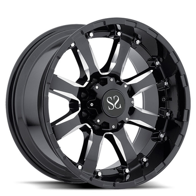 Ford Ranger 20 22 24 polegadas de PCD feito sob encomenda forjou as rodas de alumínio 5 x 127 6 x 139,7 5 x 150 6 X135 Matt Black