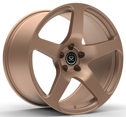 19x11 roda de bronze escura forjada 1 parte feita sob encomenda da liga de alumínio de 19 polegadas para bordas do carro de Ford Mustang GT