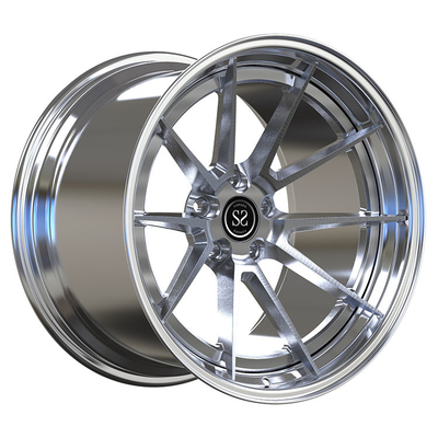 Toyota Supra Abflug Supra 5x114.3 Polonês 2-PC Forjado Alumínio Jantes Staggered 19 e 20 polegadas