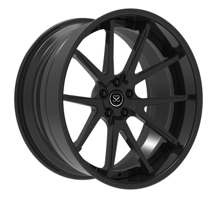 21x10 21x12 5x130 5x112 roda o preto desconcertado do cetim forjou para CL63