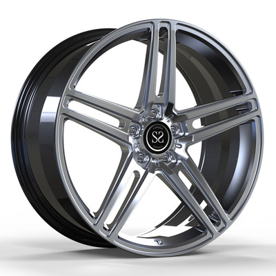 Para S320 Monoblock bordas de prata Hyper de 1 carro das rodas do tamanho da liga de alumínio 20 da parte