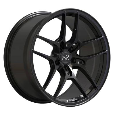Matt Black Rims 1-Piece forjou as rodas Monoblock 24inch para M240I